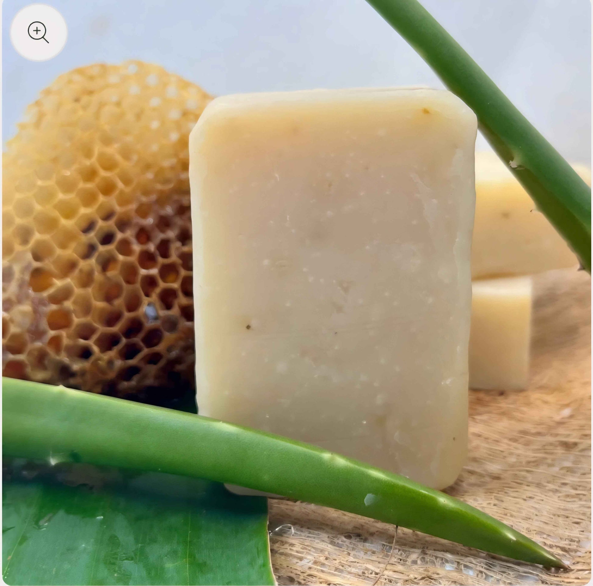 All Natural Skincare Blessings Honey Soap with 100% Natural Aloe Vera