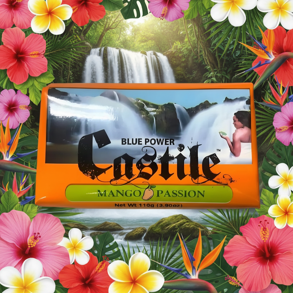 Castile Mango Passion Face & Body Soap - Jamaican Naturals