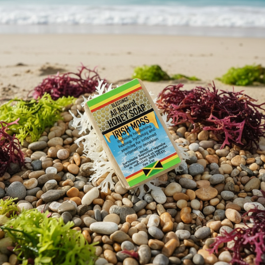 Natürliche Honigseife mit Irischem Moos