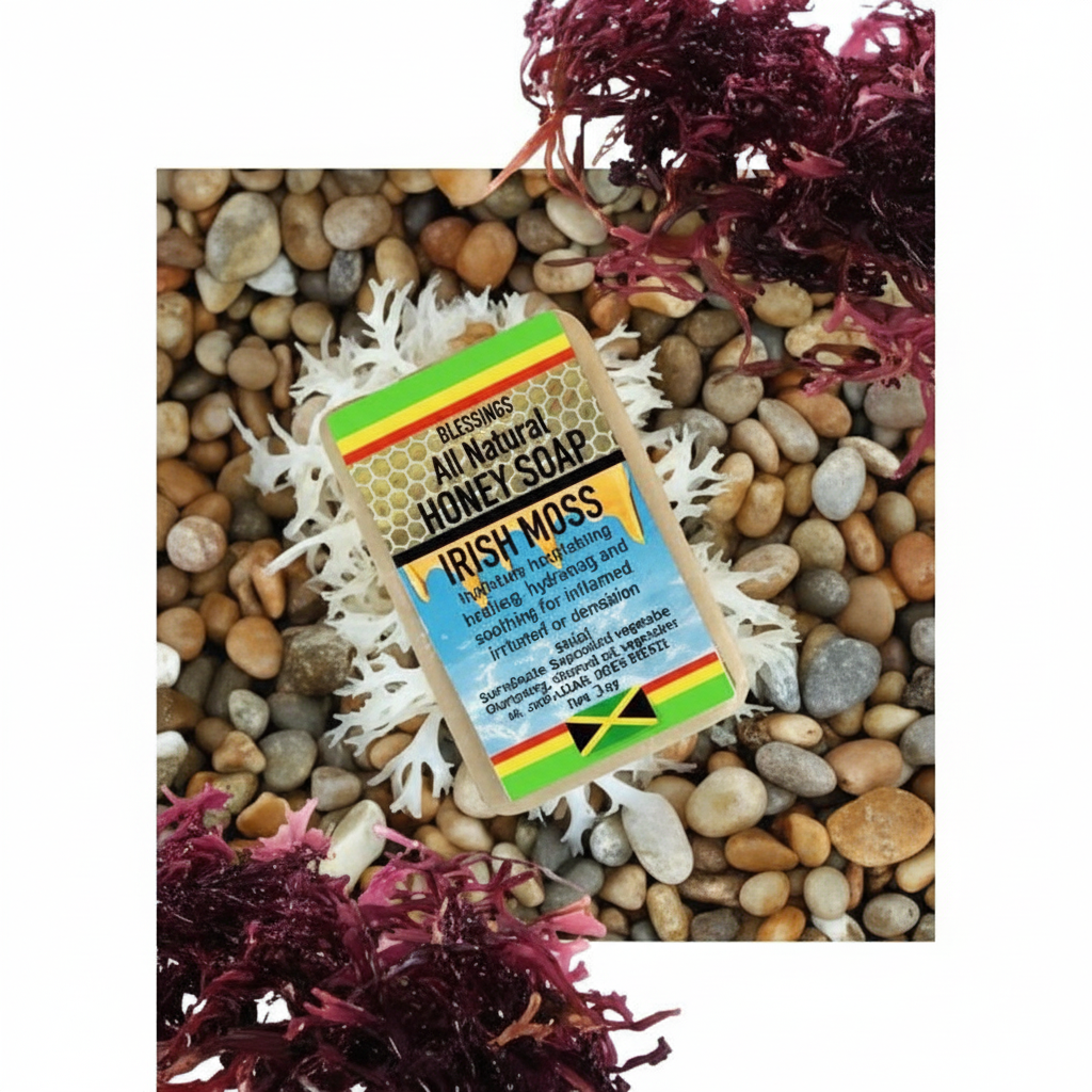 Natürliche Honigseife mit Irischem Moos
