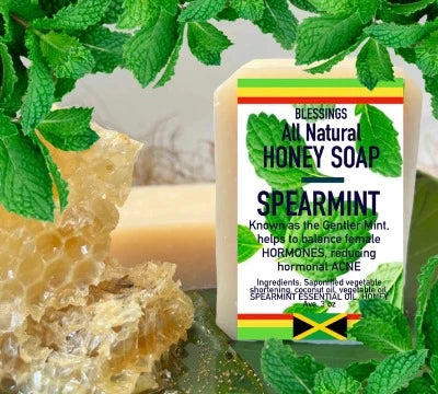SAVON AU MIEL BLESSINGS MENTHE VERTE