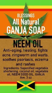 HEMP NEEM OIL FACE & BODY BAR