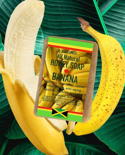 All Natural Honey Soap Banana