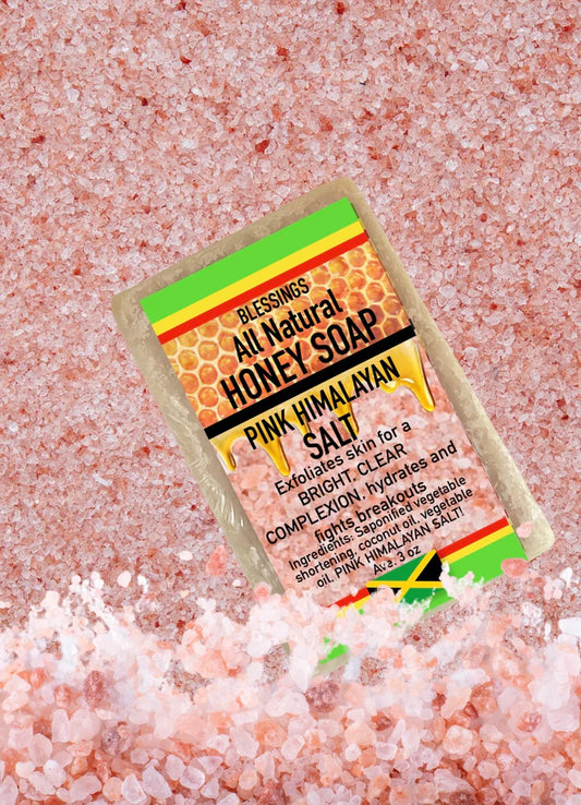 SAVON AU MIEL BLESSINGS SEL ROSE DE L'HIMALAYA
