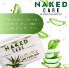 NAKED CARE ® (2x100g) ALOE VERA FACE & BODY BAR