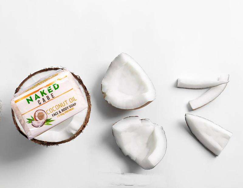 NAKED CARE® (2x100g) COCONUT OIL FACE & BODY BAR
