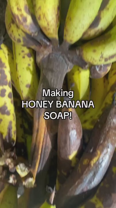 All Natural Honey Soap Banana