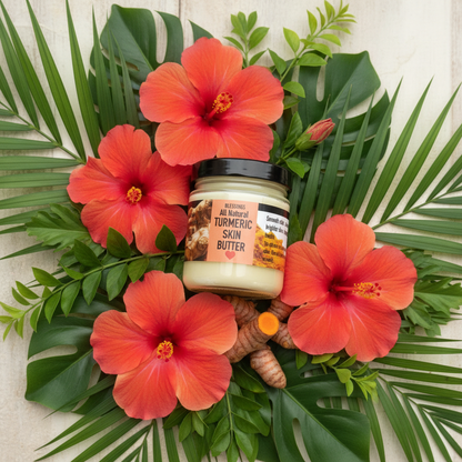 All Natural Turmeric Skin Butter - Jamaican Naturals - Product Description